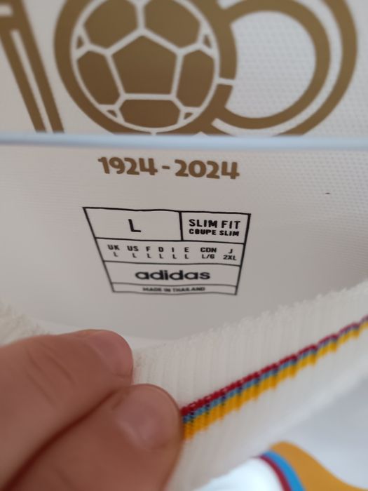 Adidas Colombia 2024 Centenary Kit /L