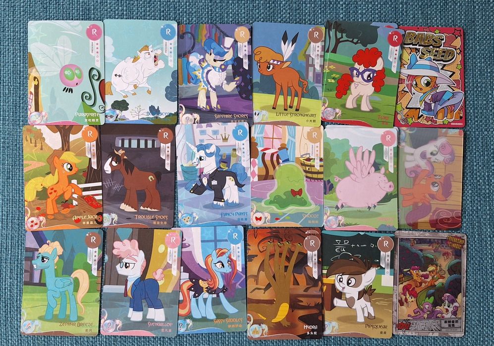Колекційні картки mlp my little pony kayou