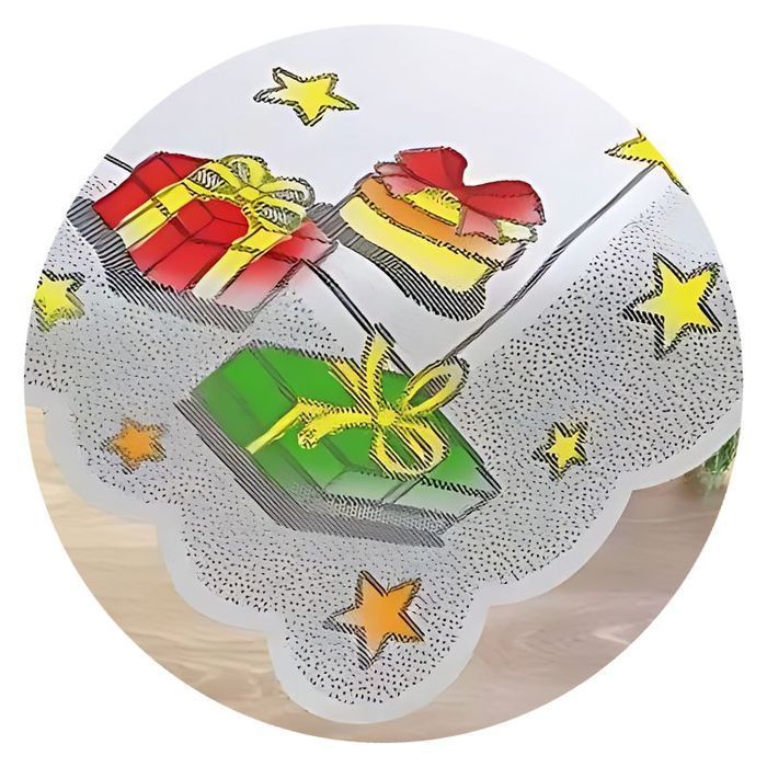 Serweta Navidad 80 x 80 DomoweTekstylia | WN831N 080 | Boże Narodzenie