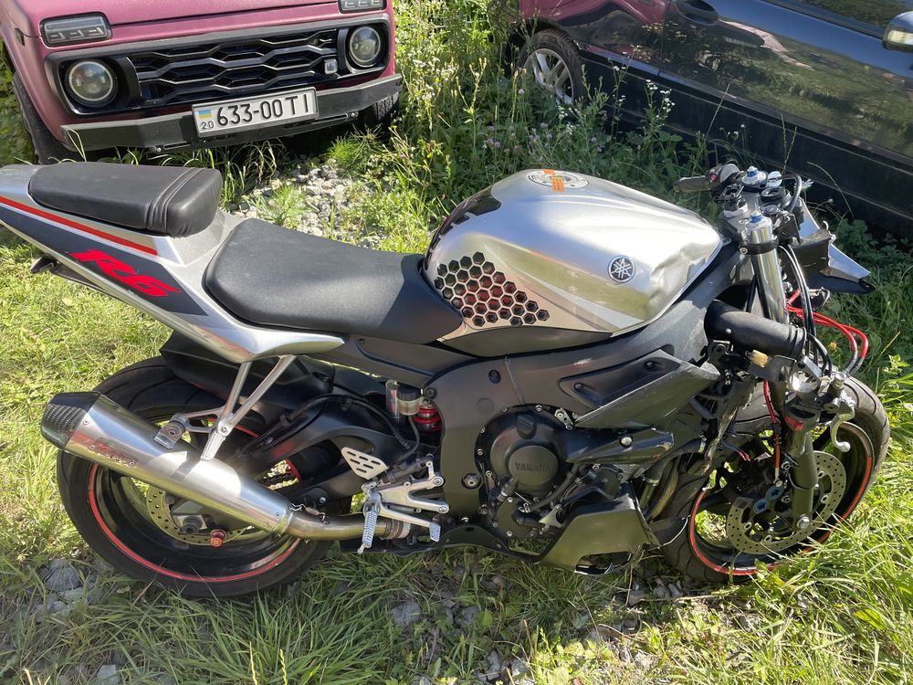 Продам YAMAHA R-6  2003, переоформлення
