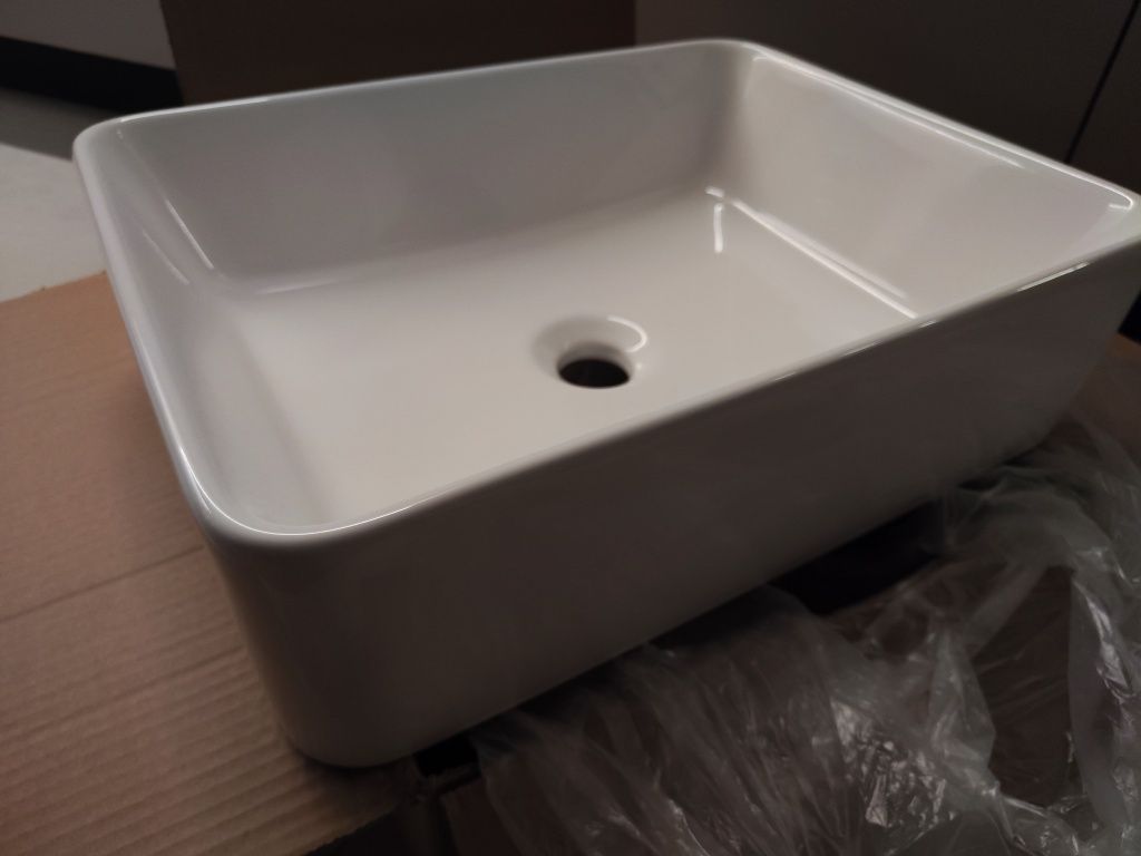 Umywalka nablatowa Excellent Actima Forka 47.5x37.5 NOWA