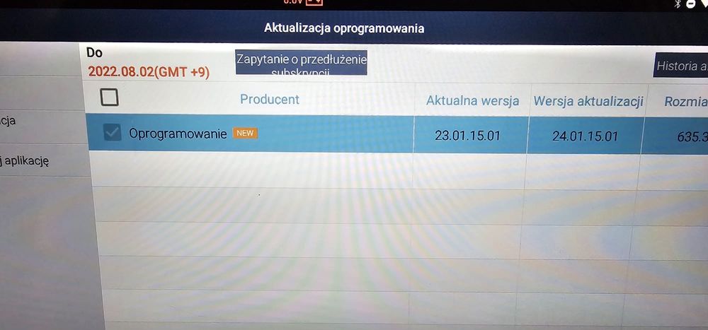 Tester diagnostyczny G-scan 3 soft 2022.08