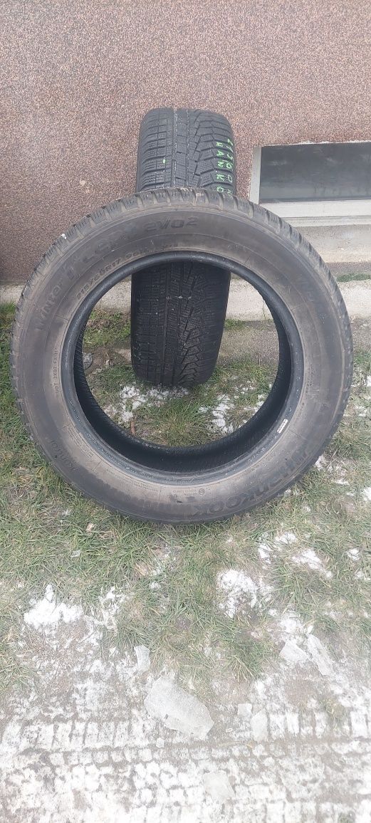215/60 R17 96H M+S Hankook Winter Iceptevo2 ~6mm - 35/2018r- cena za 2