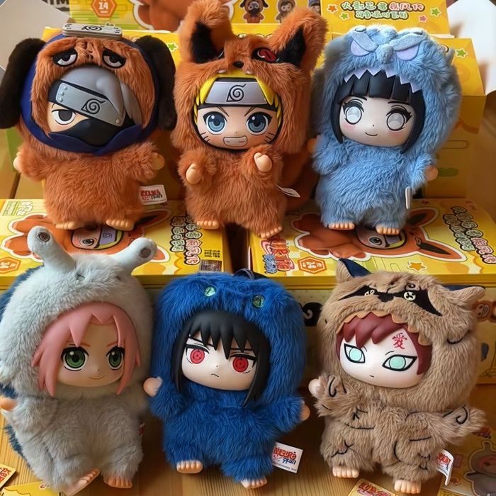 В Наличии  Naruto blind box original toptoy наруто лабубу