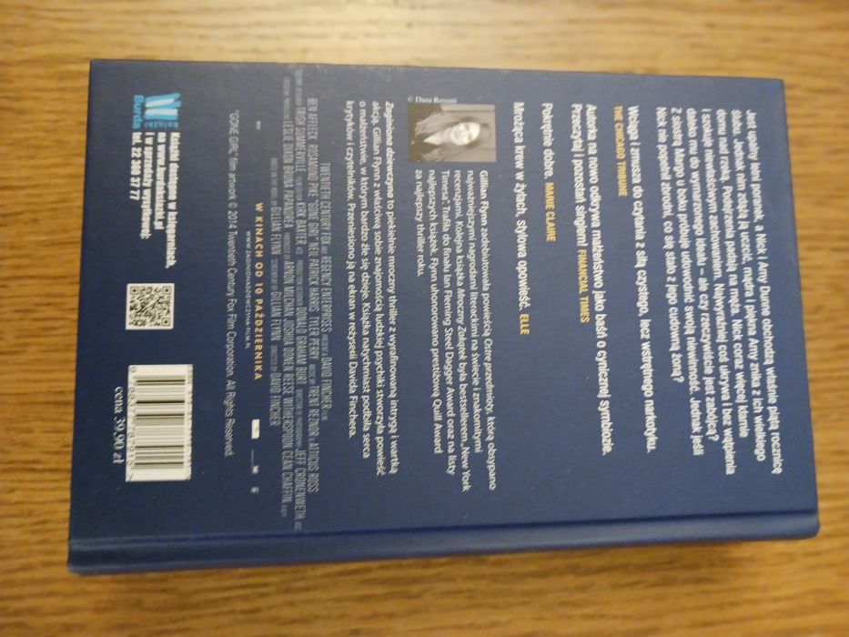 Gillian Flynn  Zaginiona dziewczyna  K. McCreight   Zrozumieć  Amelię