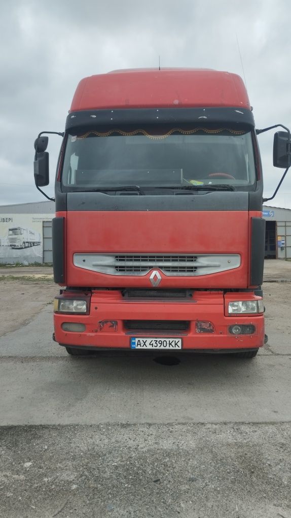 Сцепка Renault Premium 420 + полуприцеп Schmitz