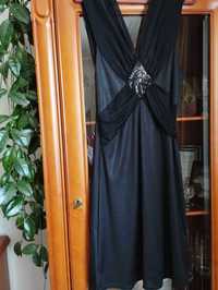 Śliczna sukienka czarna , rozmiar 38
