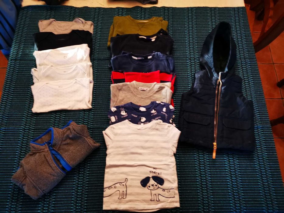 Lote de roupa menino 24-36 meses