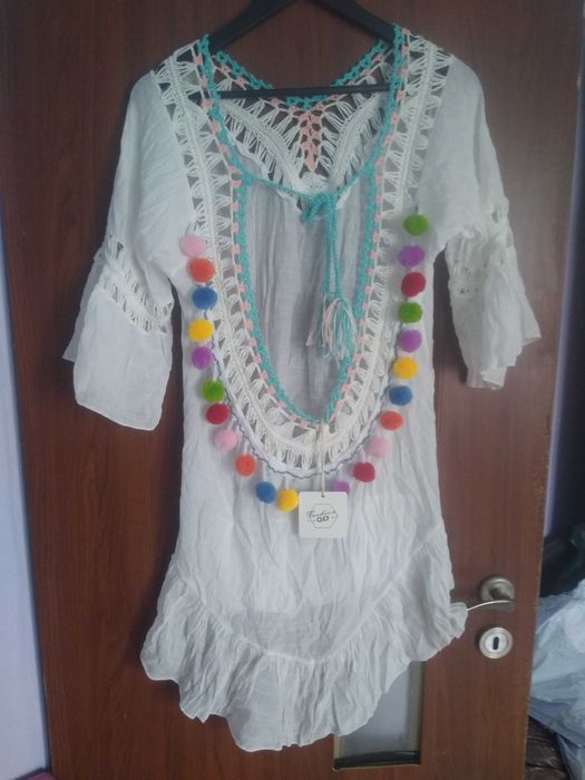 Śliczna sukienka,tunika boho