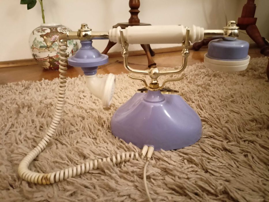Oryginalny, elegancki telefon retro rosyjski/radziecki 1991