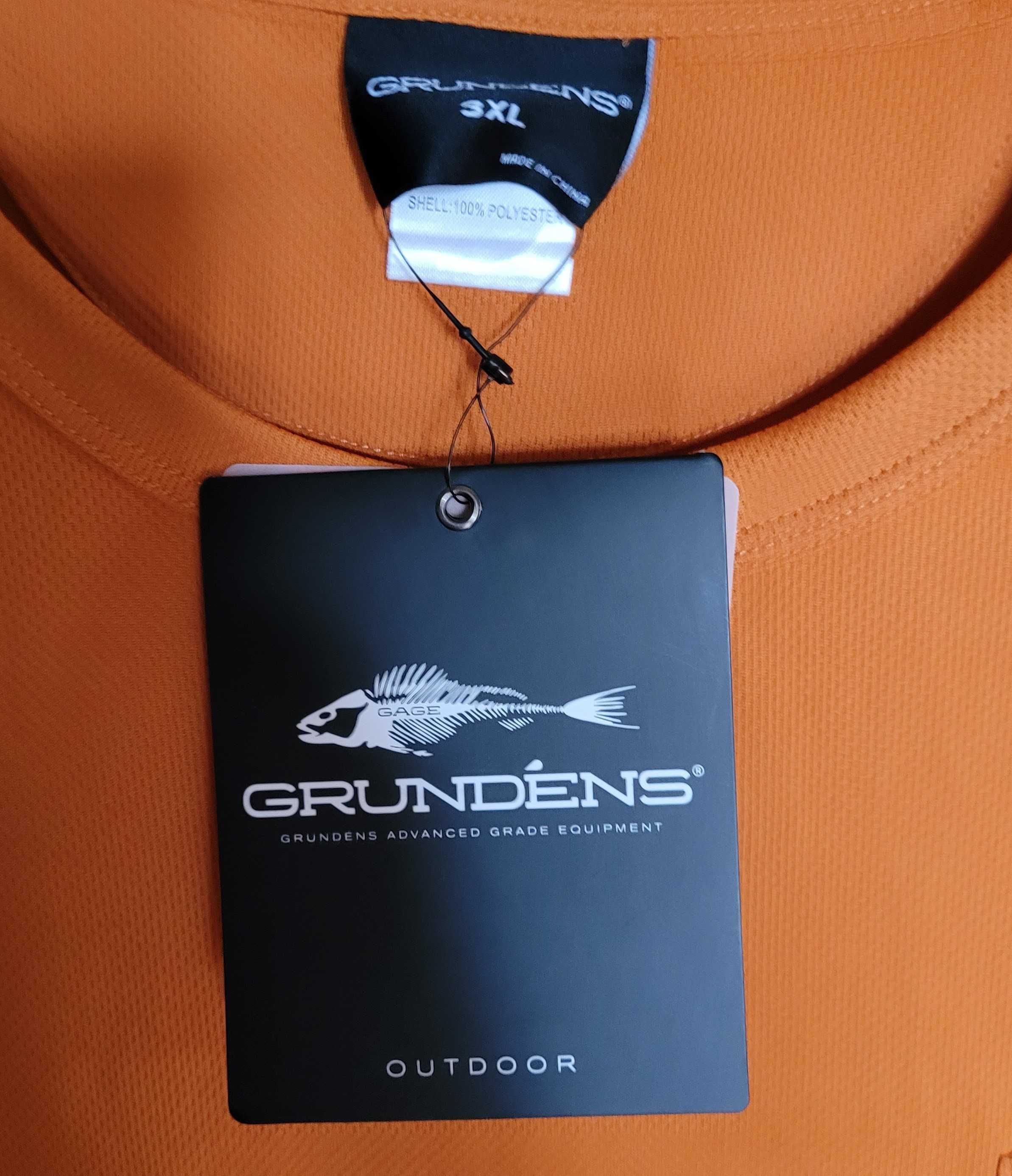 Сонцезахісна рибальска футболка Grundens Fish Head  - UPF 50+