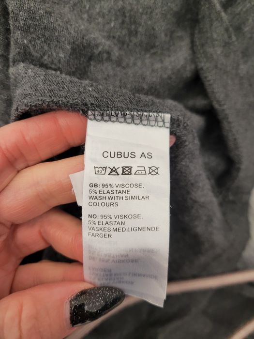 Jesienna miękka sukienka S