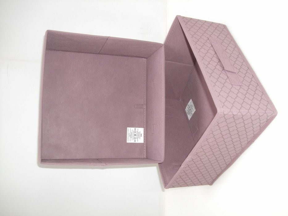 Pojemnik SKŁADANY PUDEŁKO 2 szt do Przechowywania 28x28x13cm ORGANIZER