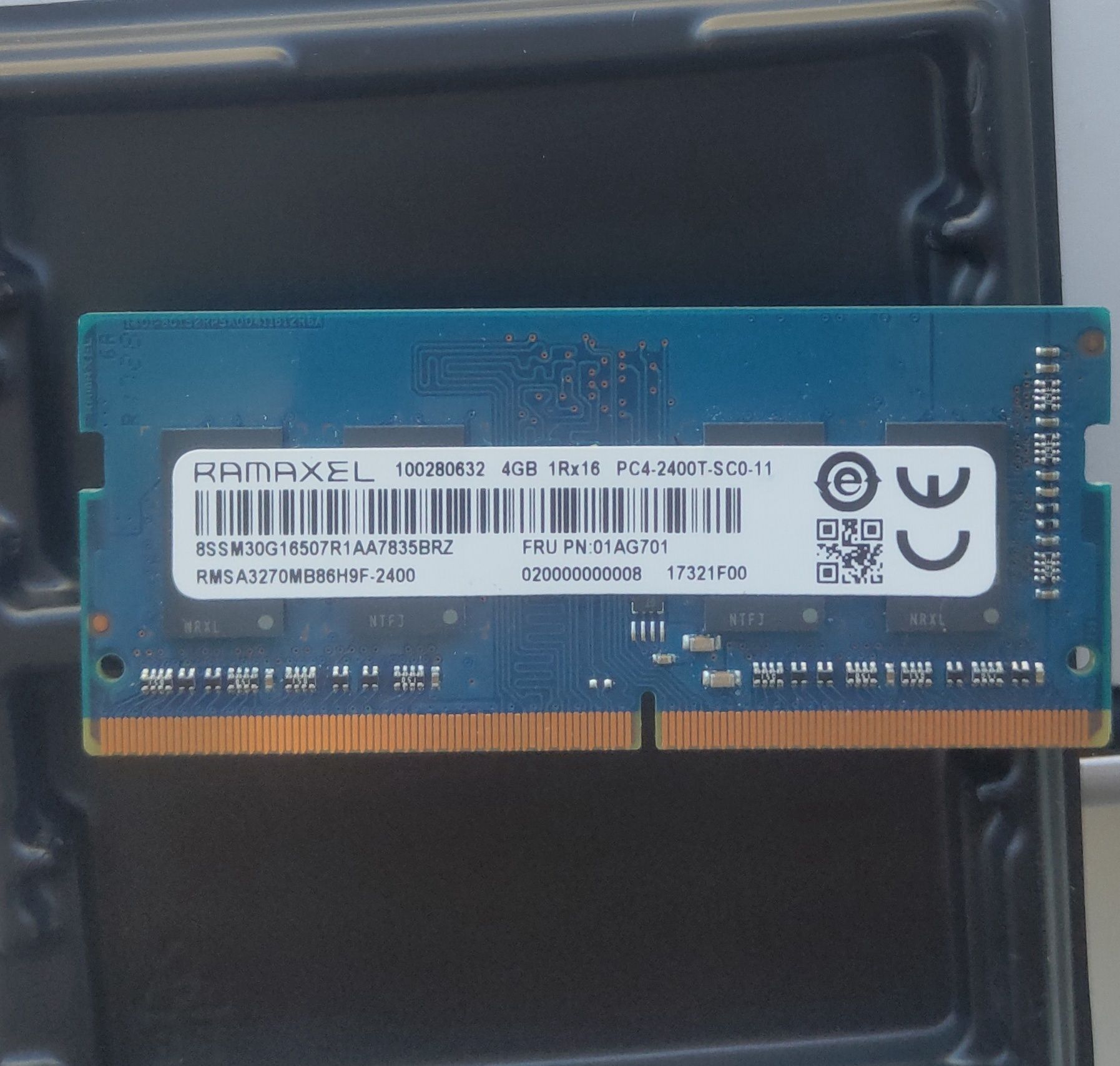 SODIMM DDR4 Ramaxel 4Gb 1Rx16