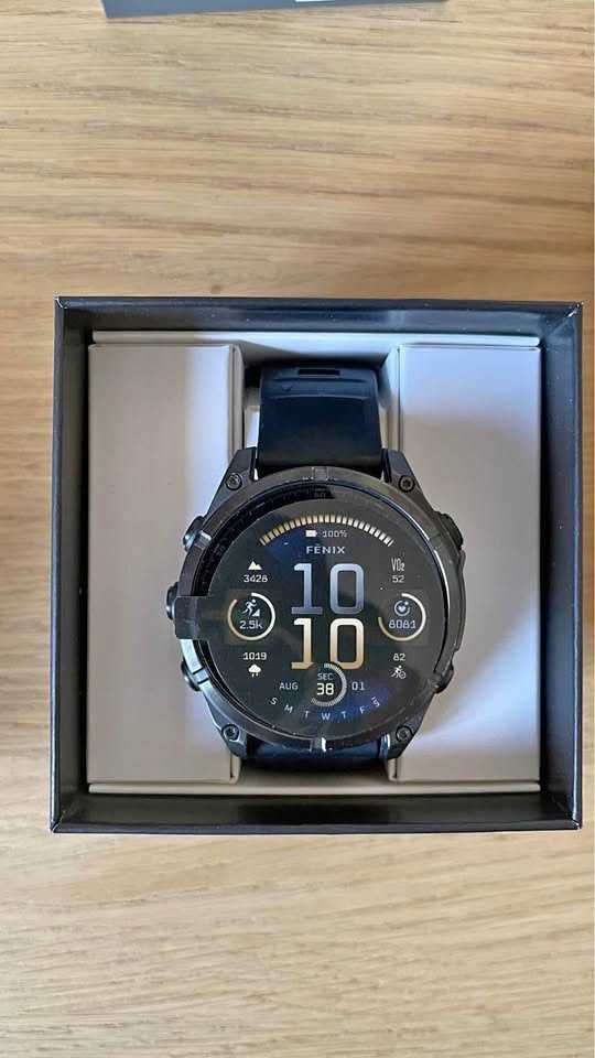 Zegarek Garmin Fenix 8 AMOLED Sapphire 47mm Titan