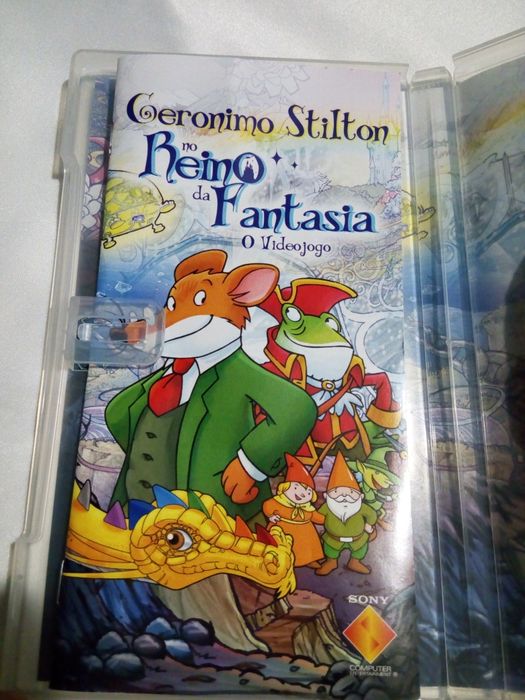 Jogo PSP Geronimo Stilton no Reino da Fantasia