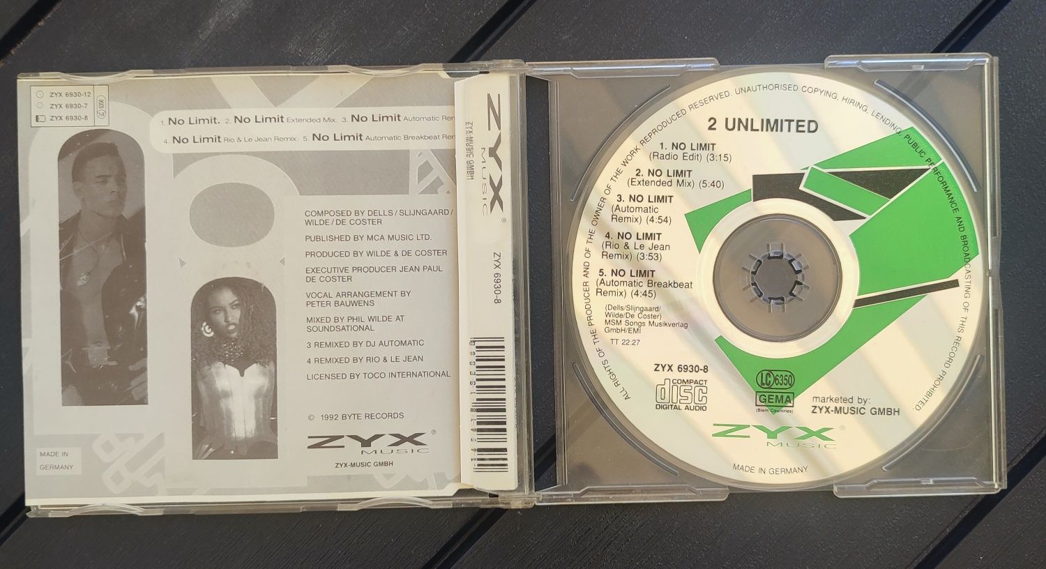 2 Unlimited - No Limit (Maxi CD)