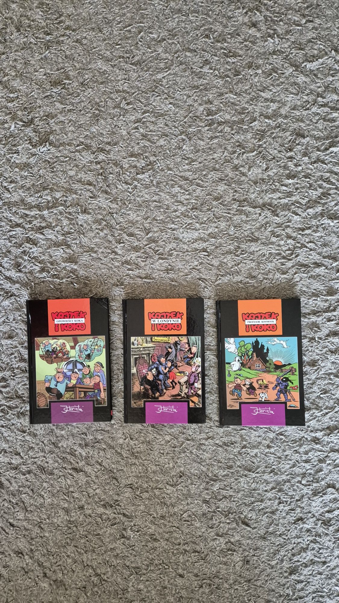 Komiks Kajtek I Koko wyd. EGMONT 3 części
