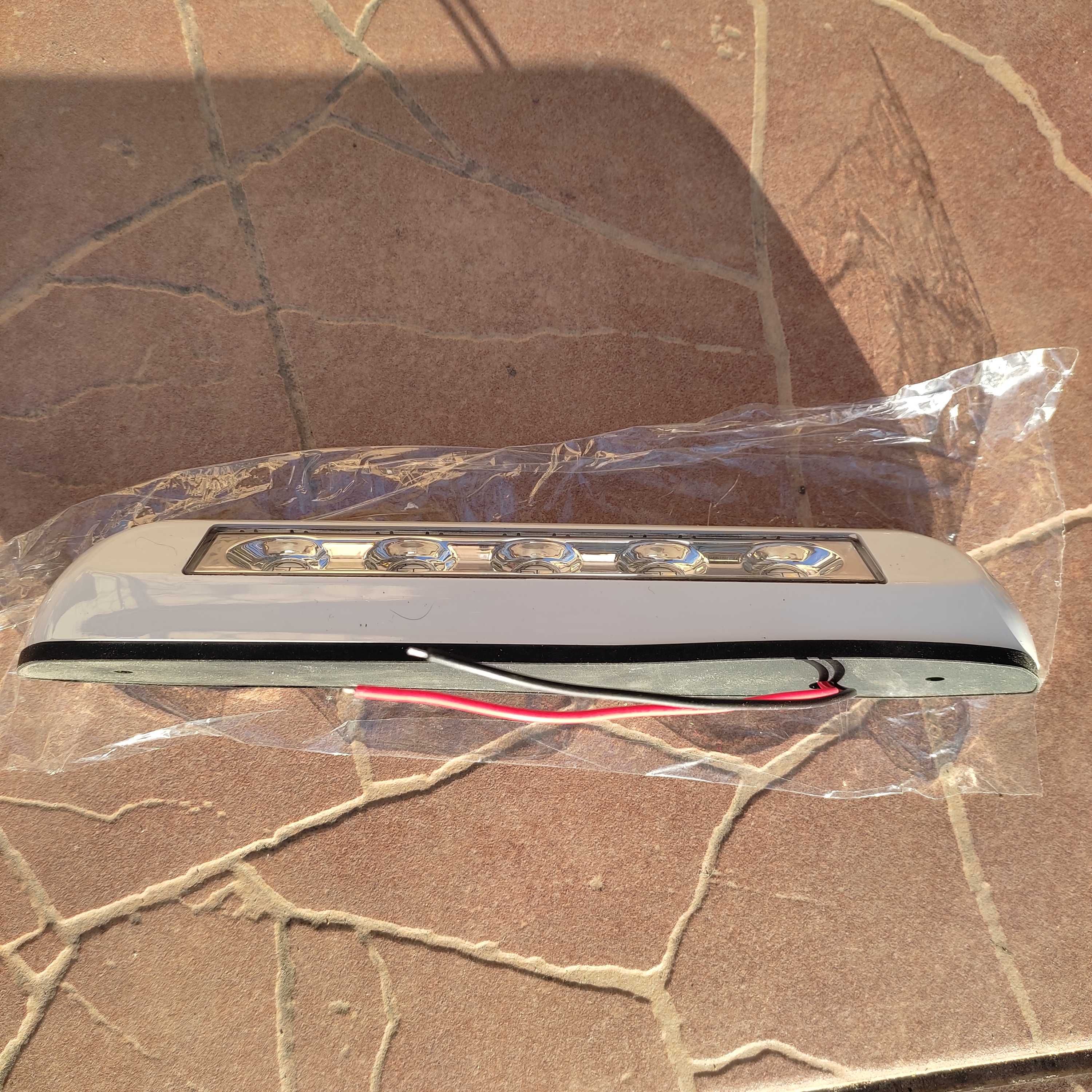 Lampa ledowa zewnętrzna kempingu, domku letniskowego 12 V.