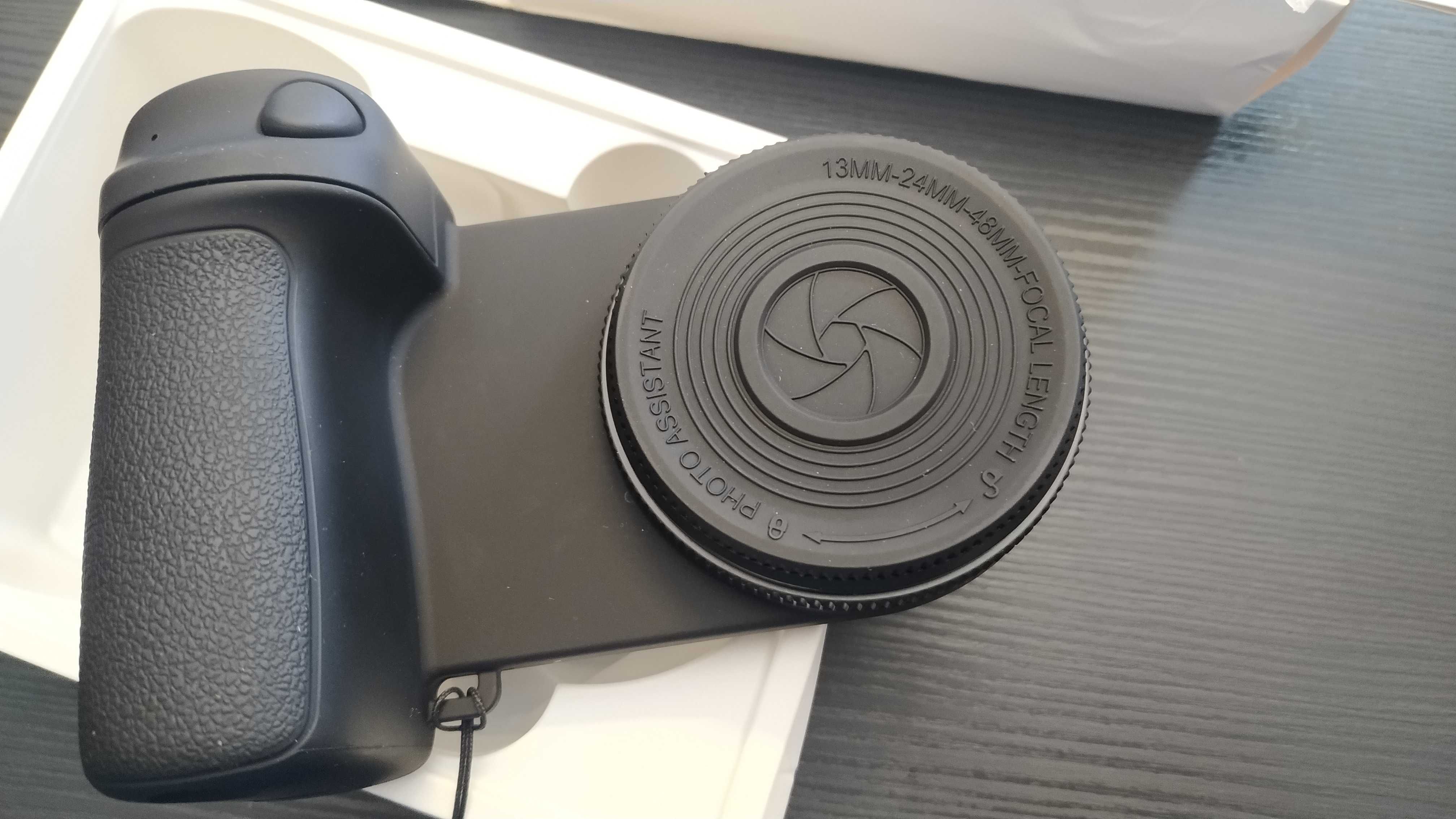 Uchwyt aparatu MagSafe do iPhone'a 16 Android Bluetooth  z Lampą