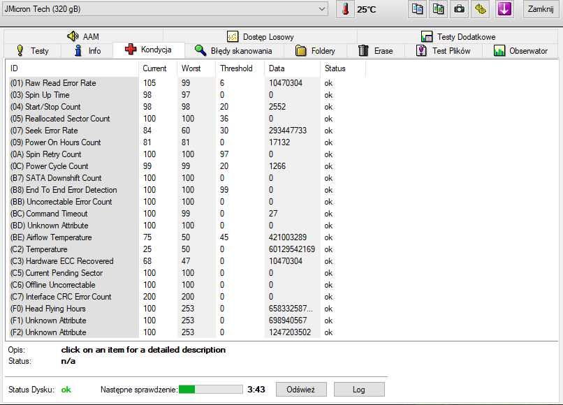 Dysk twardy HDD 320 GB SATA Seagate Barracuda 7200.12