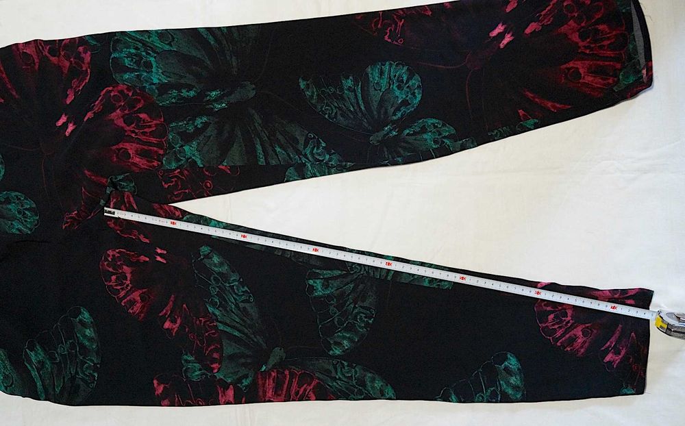 Жіночий брючний напівкомбінезон NEXT 48 розмір принт метелики