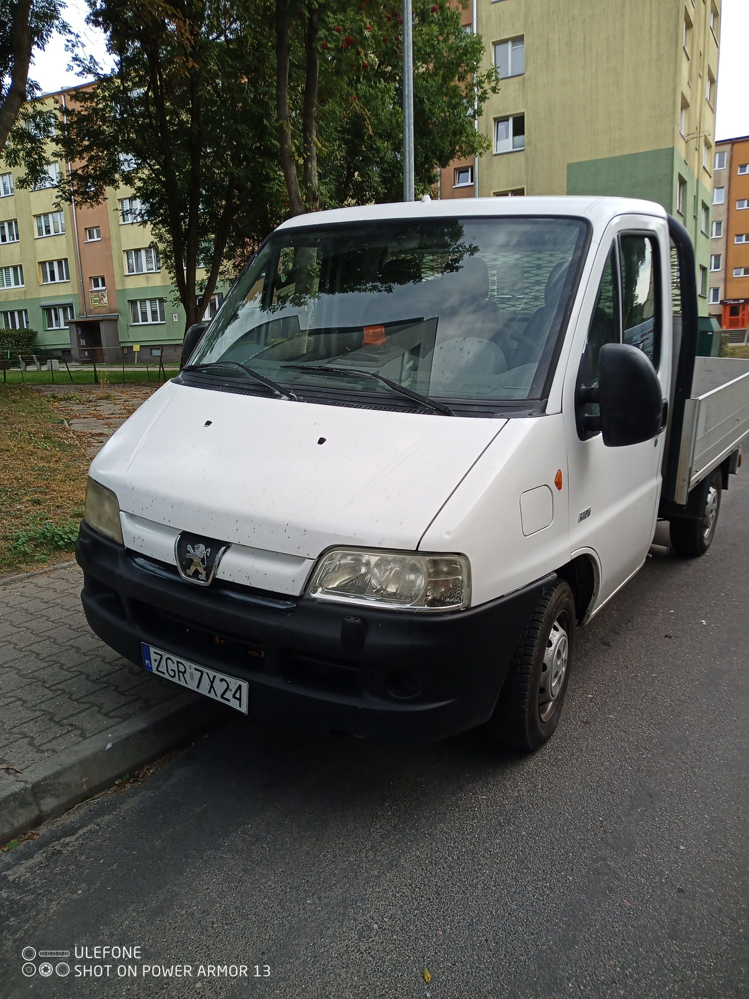 Peugeot boxer z pakom sprzedam