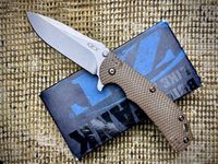 Нож Zero Tolerance 0561 Gen2 Titanium Brown G10 Hinderer Elmax