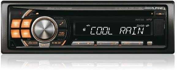 RadioCDText iPod USB ALPINE CDE-111RM 50W MP3 Bass Subw Bluetooth 2RCA