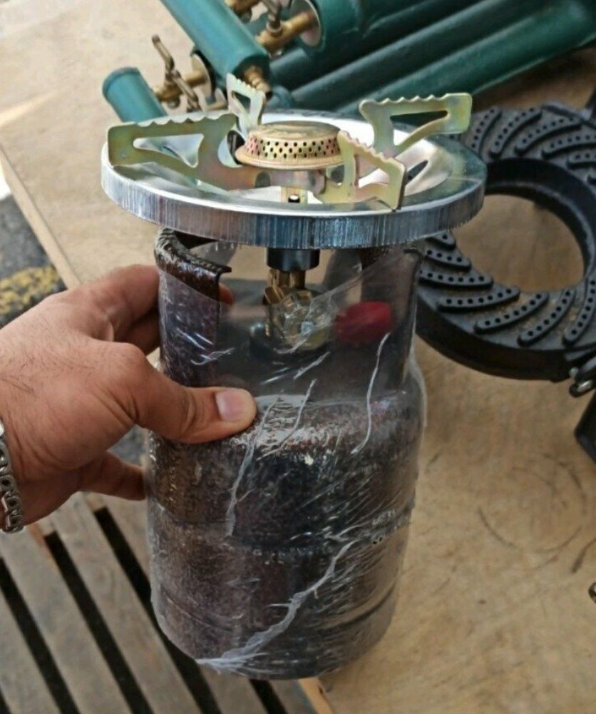 Газовый балон на 2 литра с горелкой