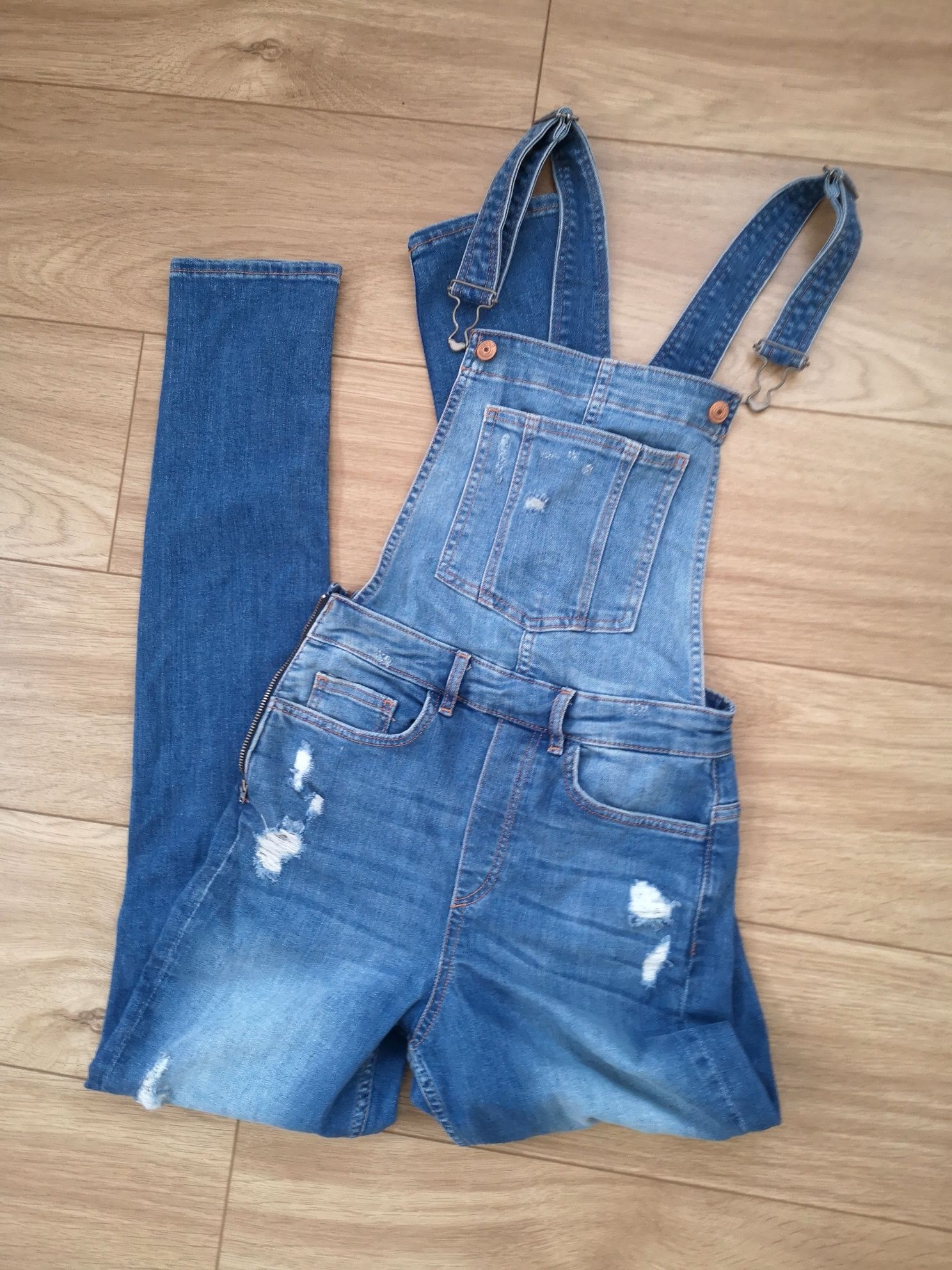 Ogrodniczki jeansowe H&M 36 S 165