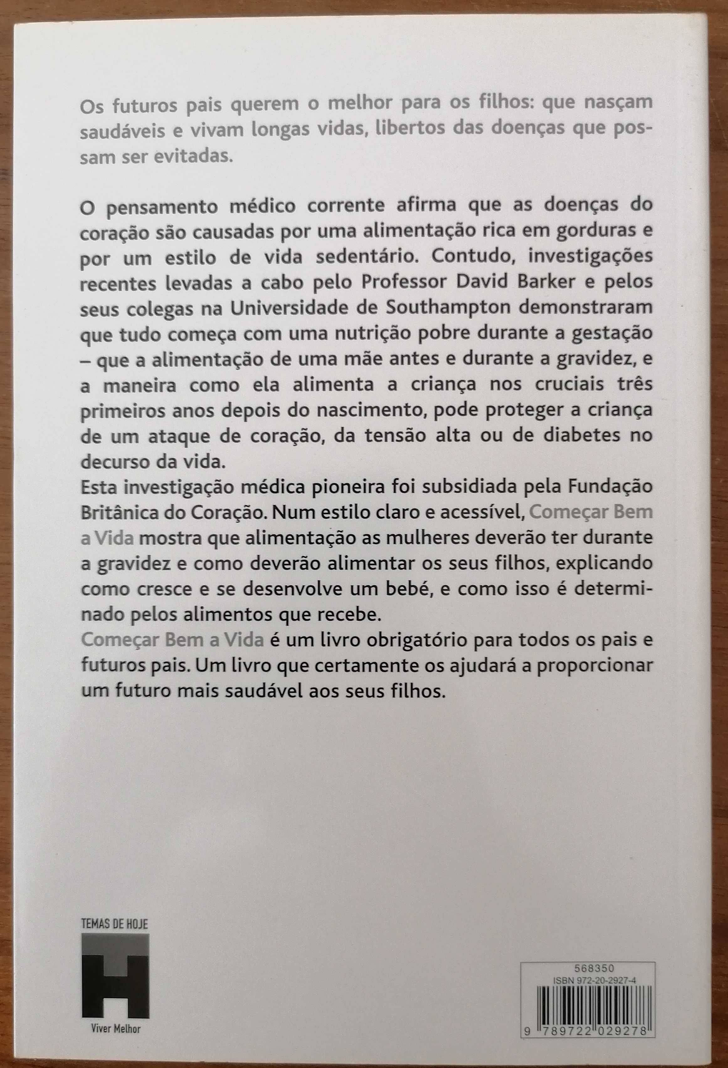 Livro - Começar Bem a Vida