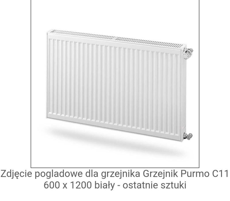 Grzejnik 120*60 bialy