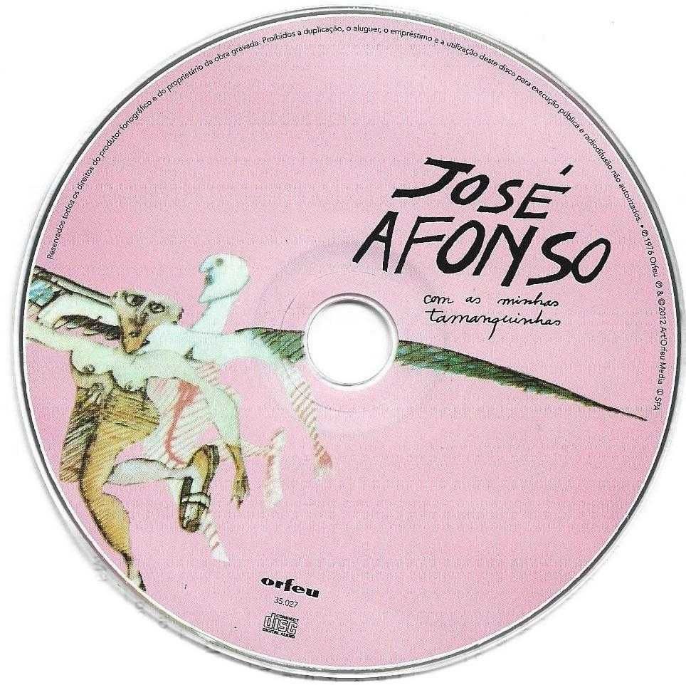José Afonso	- - - - -		Com as Minhas Tamanquinhas	- - - - -	CD