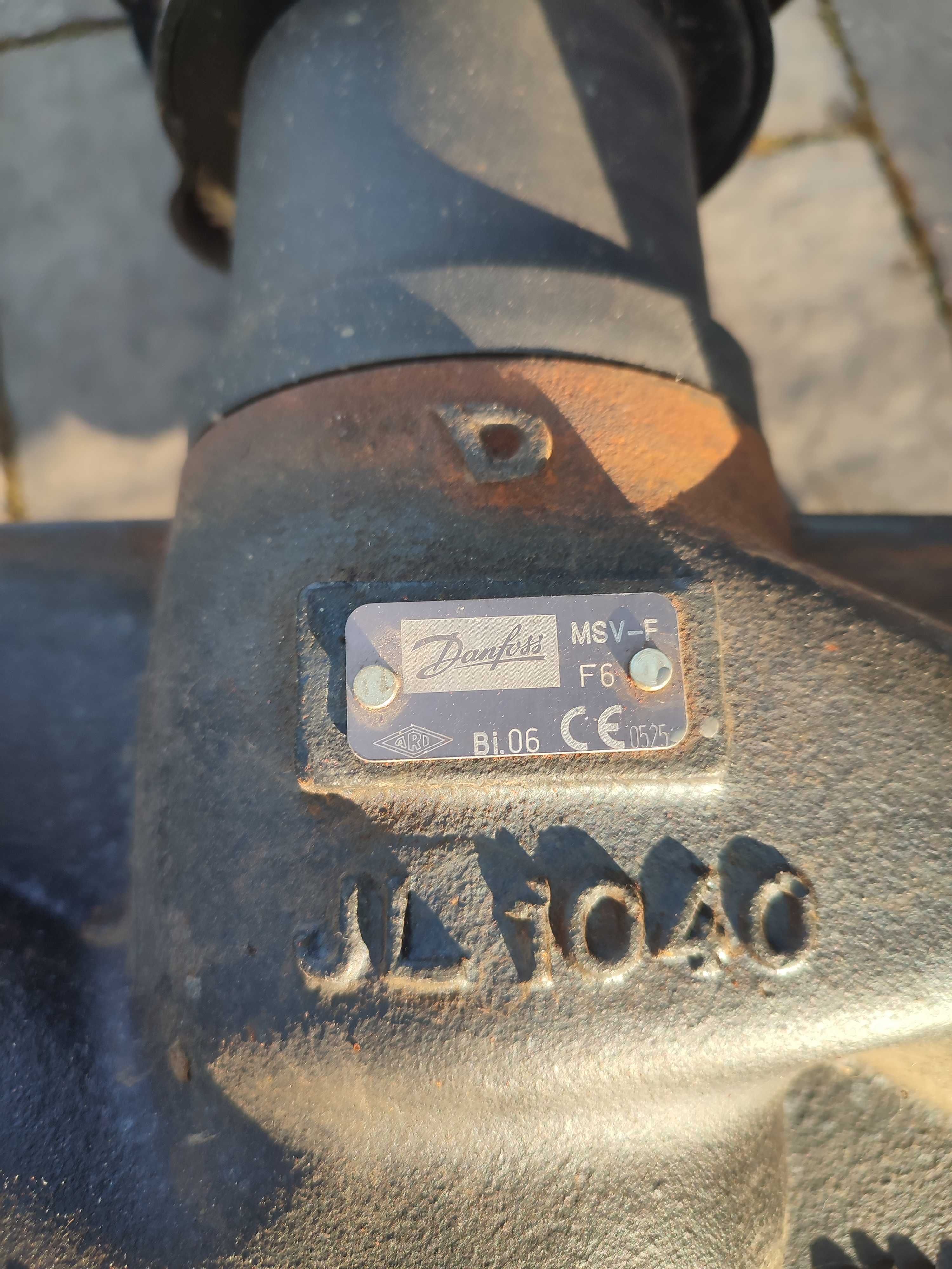 Zawór kołnierzowy regulacyjny Danfoss MSV-F dn 65 instalacja ogrzewani