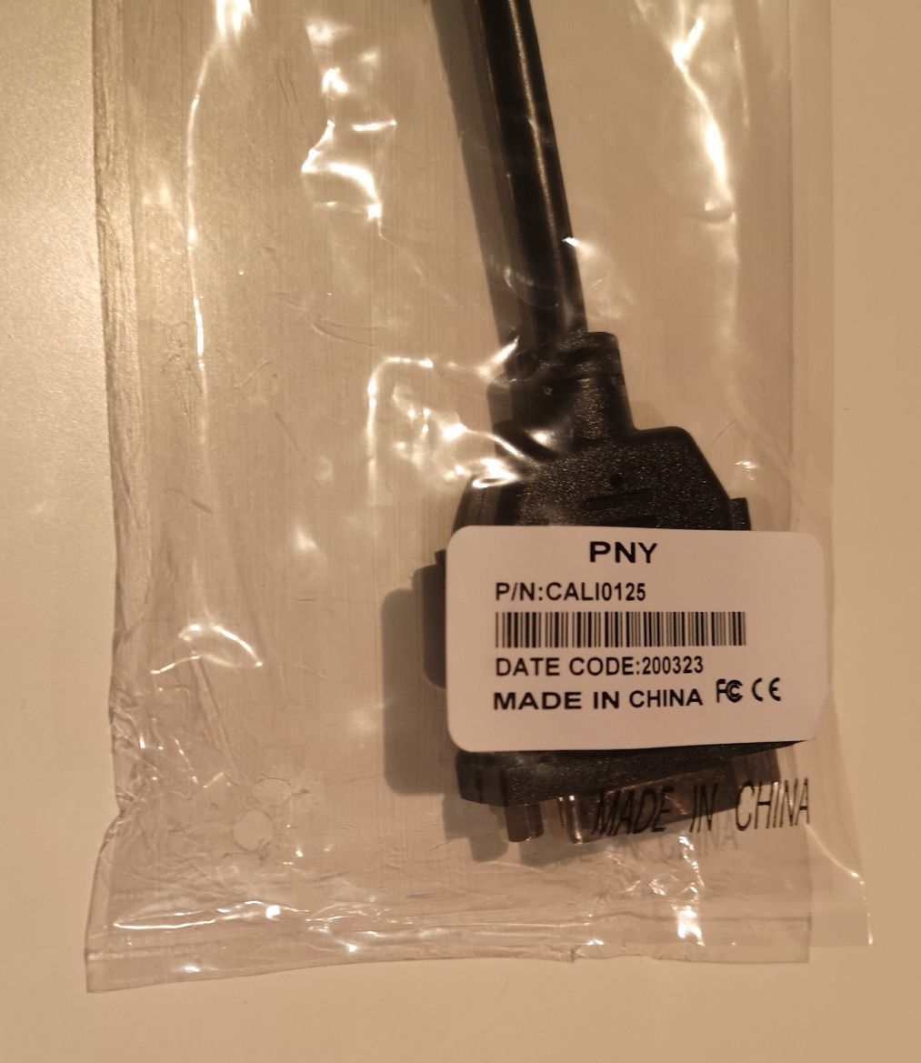 Adaptador DisplayPort/DP para DVI-D (20cm)