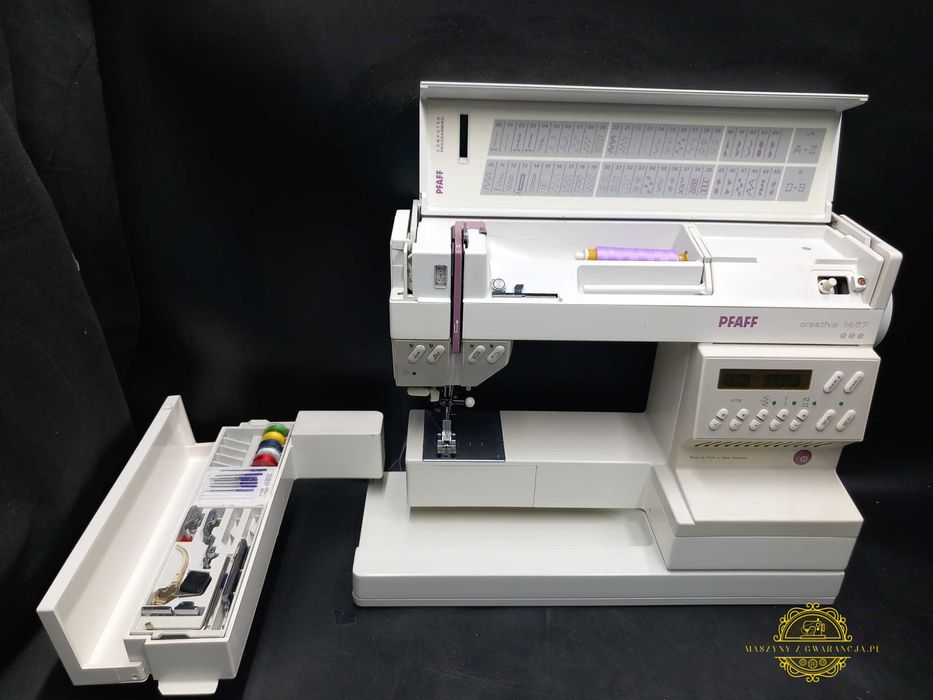 Maszyna do szycia PFAFF CREATIVE ITD hafty Litery cyfry Gwarancja