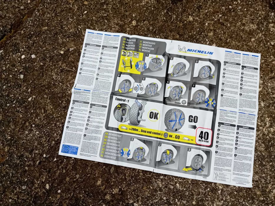 sprzedam łańcuchy kompozytowe Michelin