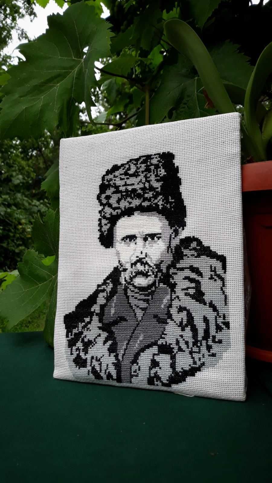 Портрет Тараса Шевченка (вишивка)