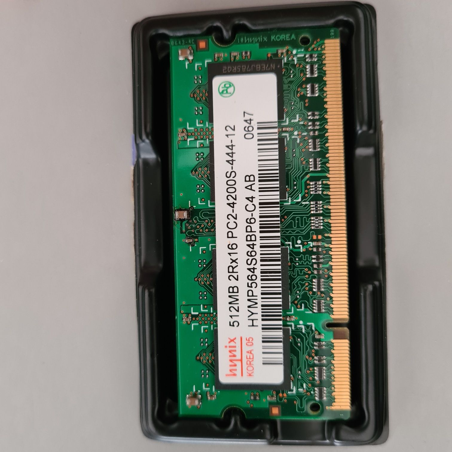 Memória 512MB 444mhz