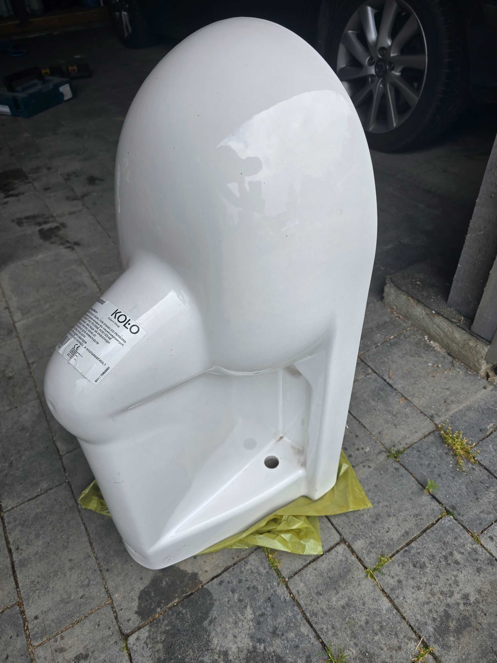 Miska wc dla niepelnosprawnych