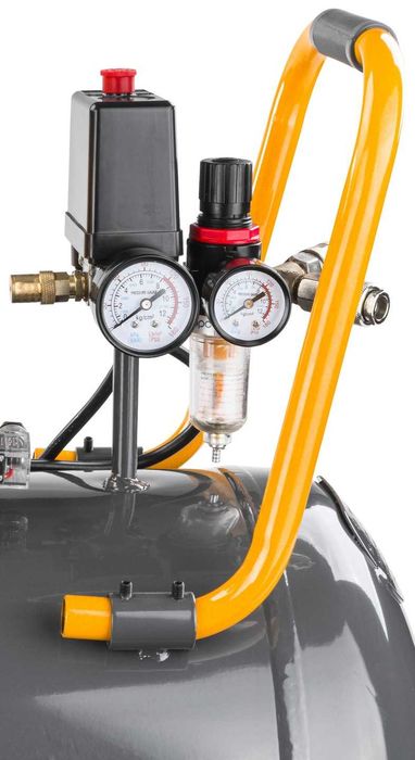 KOMPRESOR Bezolejowy 100L SPRĘŻAR 8 BAR 580l/min 230V CICHY 79dB 4,1KM