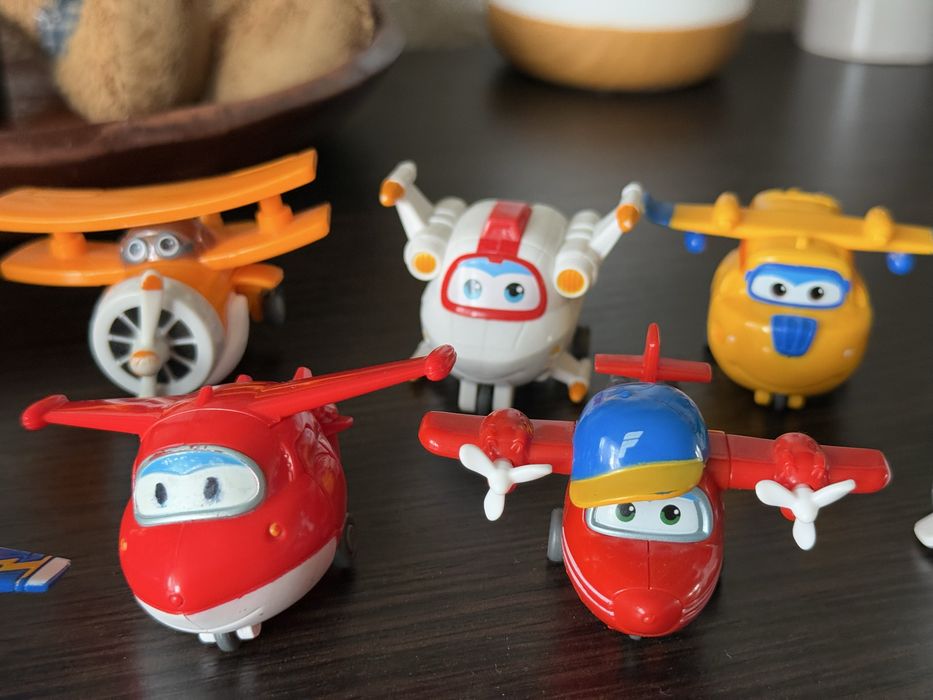 Супер крила, супер крылья, super wings міні трансформери літаки