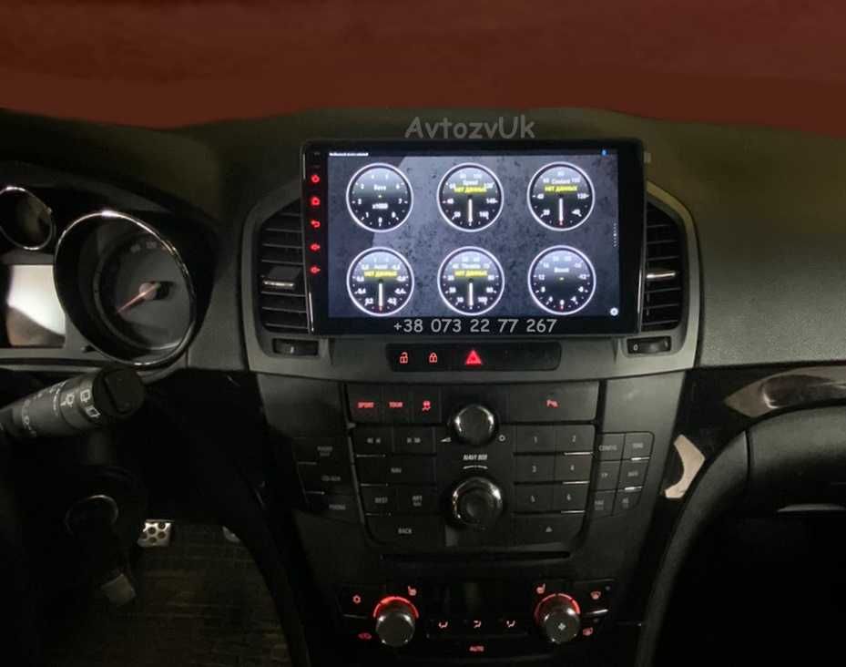 Магнитола INSIGNIA Opel BUICK GPS TV 2 дин Инсигния CarPlay Android 14
