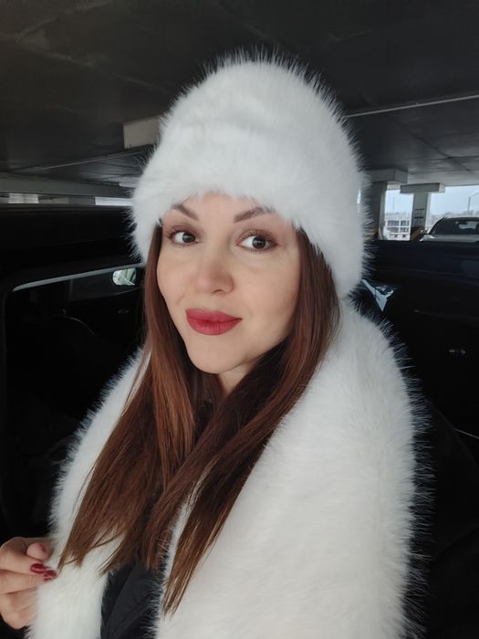 Пов'язка на голову тепла зимова хутрова хутряна