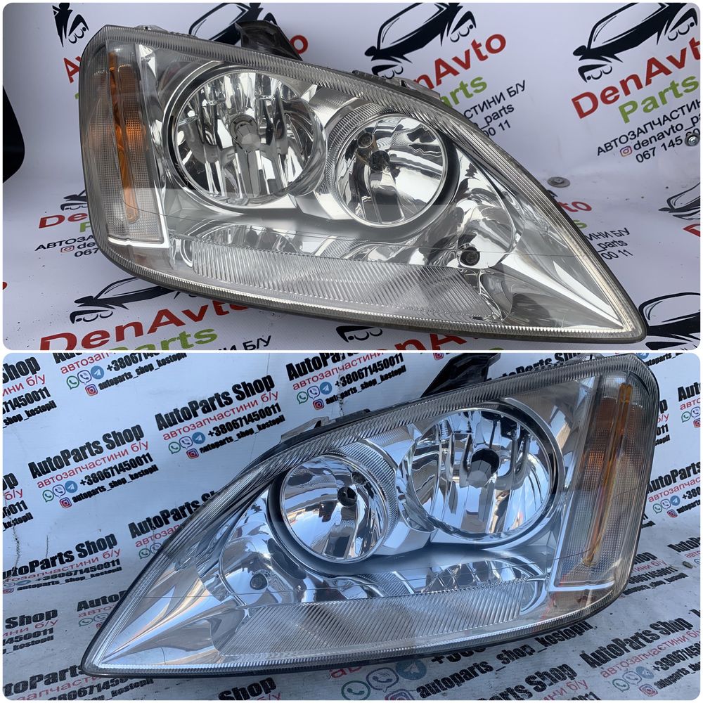 Фара Ford CMax c-max Focus галоген фары оптика Форд Фокус ц макс смакс