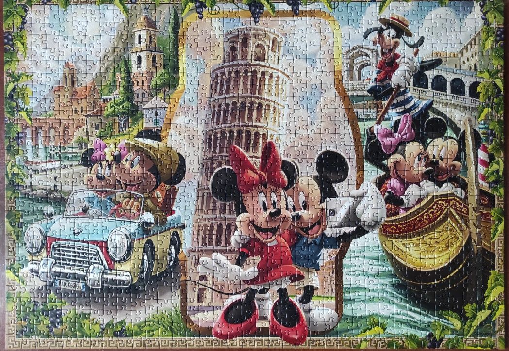 Puzzle 1000 Disney Myszka Miki