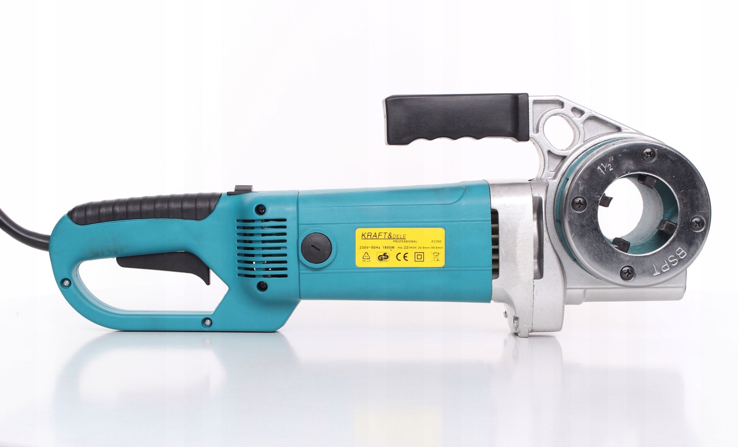 Gwintownica Elektryczna Do Rur 2300W 6 Narzynek Walizka