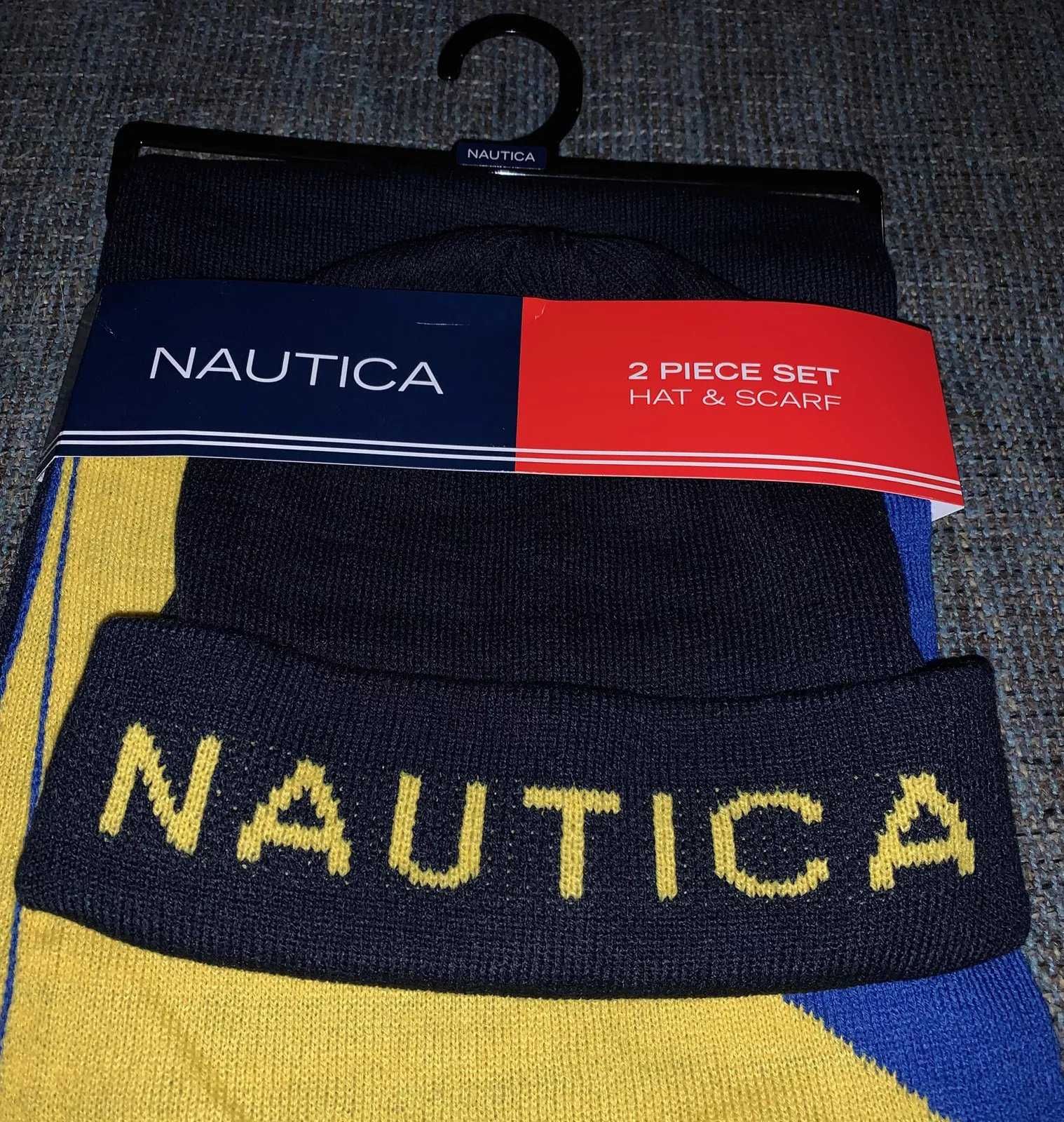 Набор унисекс шарф и шапка Nautica