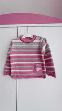 Sweter sweterek niemowlęcy roz 80